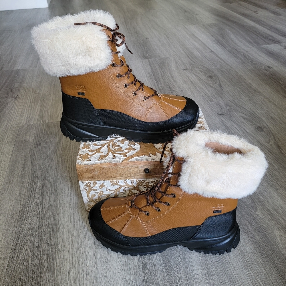 UGG Yose Fluff  Waterproof Leather Boot